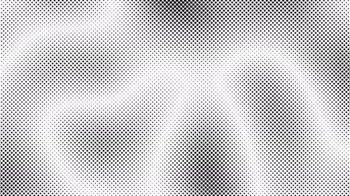 Dynamic Halftone Dot Grid Animated Background