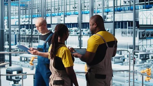 Smart Factory Engineering Team Designs Robotic Machines Using CAD Software