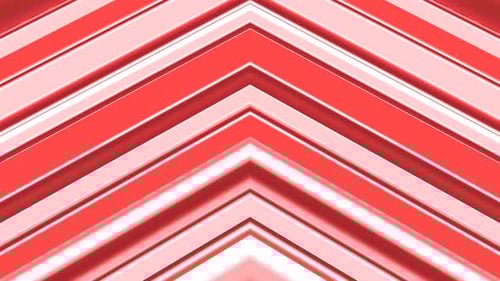 Animated Red Glowing Chevron Lines Background