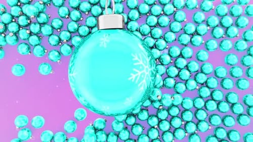 Funny Christmas Balls Sky