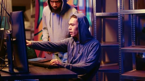Hacker überlegen, wie sie PCs hacken können