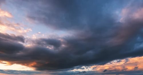 Dramatic Cloudscape at Sunrise or Sunset