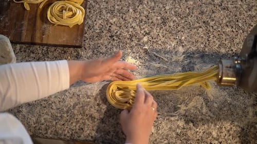 Making Fresh Pasta with a Pasta Machine