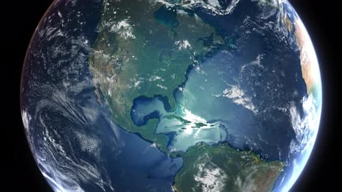 Zoom To Cities From Space United States Dallas