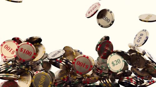 Casino Chips Background