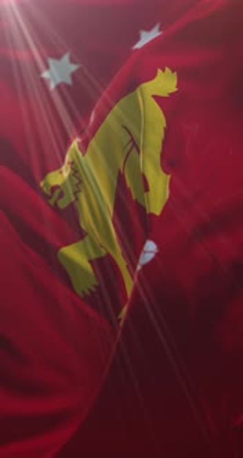 Drapeau de la région de Kanta-Hame