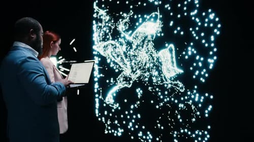 Ein Team von KI-Startup-Datenwissenschaftlern implementiert Deep-Learning-Algorithmen mit einem Laptop
