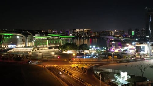 HD Advanced city life at night