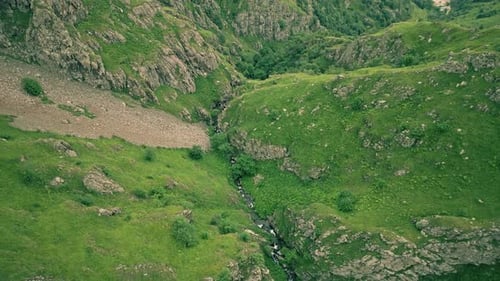 Aerial View of Green Mountain Valley