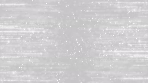 Abstract Elegant White Particles