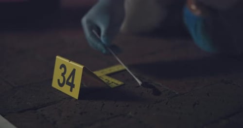 Collecting Crime Scene Evidence at Night