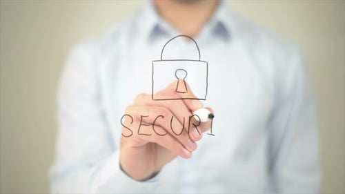 Security, Writing on Transparent Screen