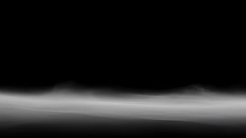 Horizontal Layer Of Fog Rolling