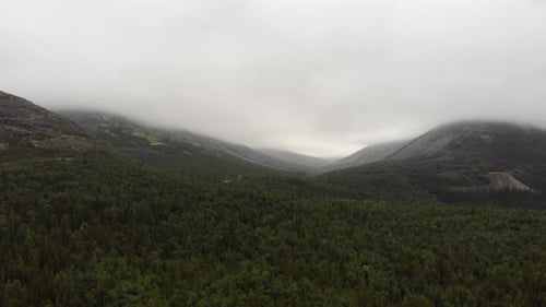 Beautiful Dramatic Mountain Landscape