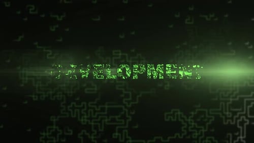 Development - Digital Text Animation