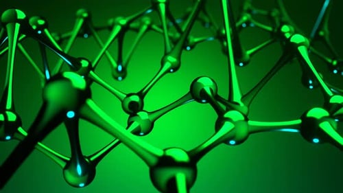 Animated Molecular Network Structure for Science and Technology