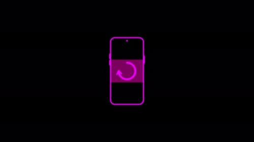 Rotate Your Phone – Seamless Loop Animation (Alpha Channel)