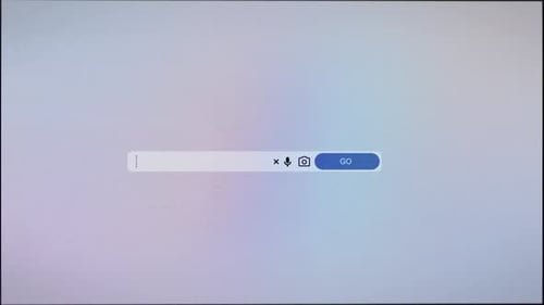 Graphic Design Typing In Computer Search Bar