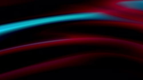Abstract Flowing Red and Blue Liquid Motion Background