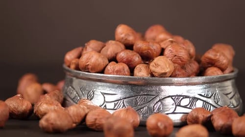 Hazelnut Kernel Close Up