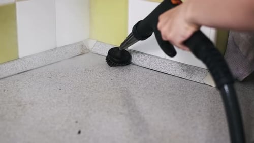 Deep Cleaning Kitchen Corner