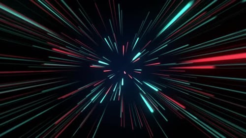 Neonlicht-Loop