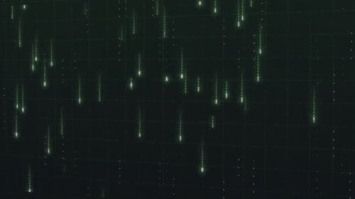 Futuristic Hi Tech Grid And Numbers Background V03