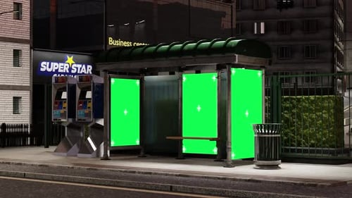 Bus Stop Billboard