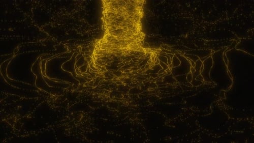 Hologramm-Wassersimulation