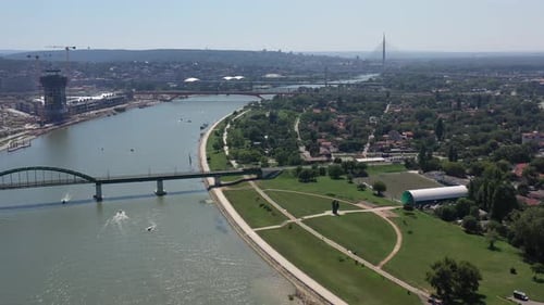 Cityscape of Belgrade