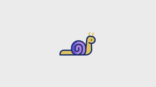 Snail Animated Icon V2