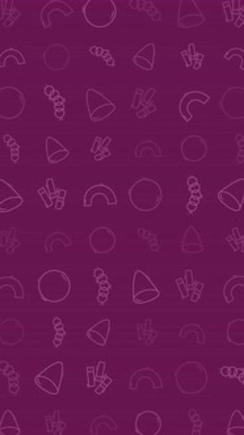 Animation de motifs géométriques Formes géométriques Contour minimal transparent abstrait