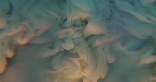 Abstract smoky background of colorful pastel plumes