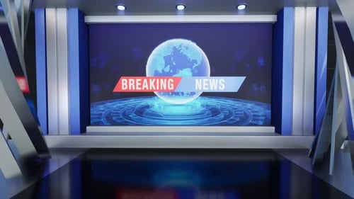 News Studio 2272 Hintergrundschleife