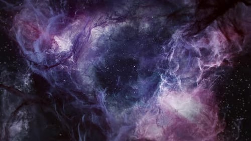 Nebula Clouds Hintergrundschleife 4K
