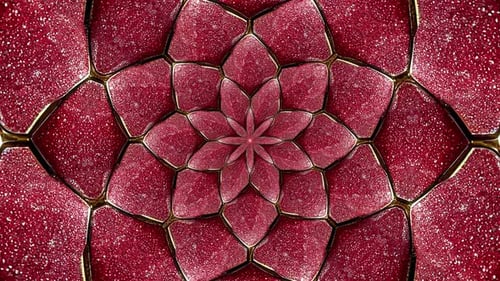 Gritty Red Stone Tile Background