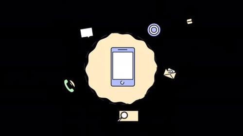 Mobile Marketing Alpha Channel 4K