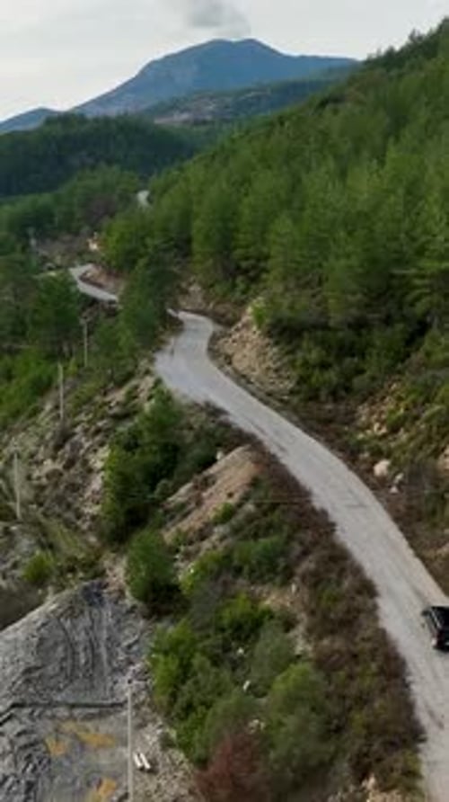 Vertical Video Mountain Farming Harmony Reservoir and Flourishing Farmlands