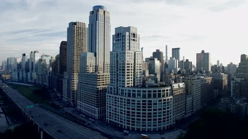 Cityscape of Urban Metropolis Skyline Buildings