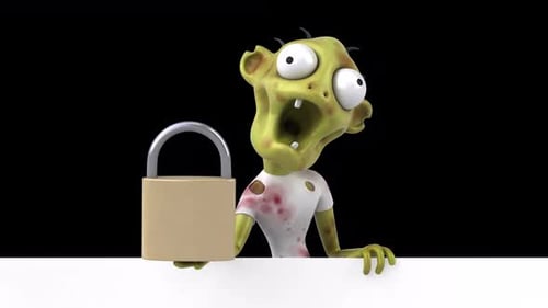 Fun zombie - 3D Animation