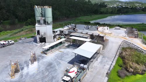 Concrete Mixing Batch Plant