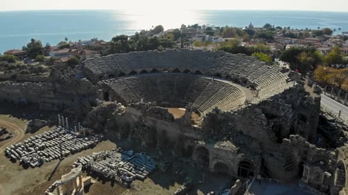 Side Roman ancient theatre