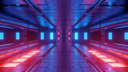 abstrakt, blau, neon, leuchtend, kreise, hell, dunkel, Hintergrund, Design, Technologie, futuristisch, sce