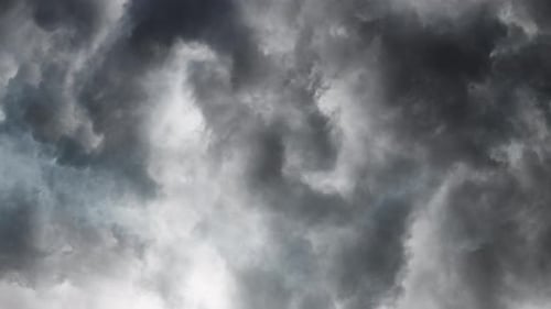 Dark Storm Clouds Time-Lapse
