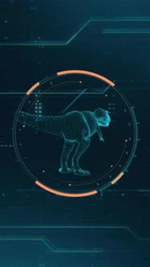 Dinosaur Hologram