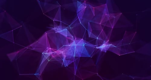 Abstract Digital Plexus Network Data Connection Background