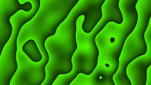 Ondas abstractas, rayas, líneas curvas, patrón de forma, textura perfecta, fondo futurista, vídeo 3D 4k