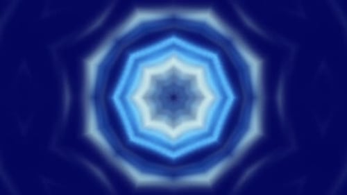 Magic Glow Fractal Background