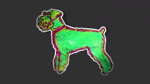 Schnauzer Sticker