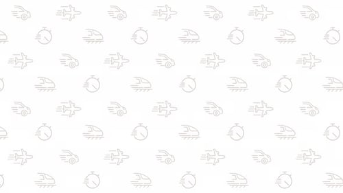 Animated Boost Seamless Pattern